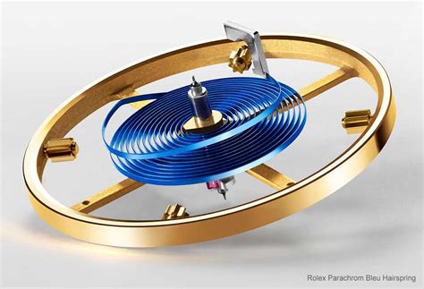 rolex balance spring|rolex blue hairspring.